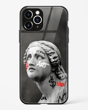 Graffiti Goddess Glass Case Phone Cover (Apple)