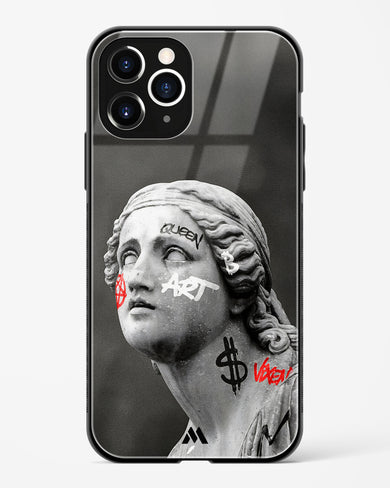 Graffiti Goddess Glass Case Phone Cover (Apple)