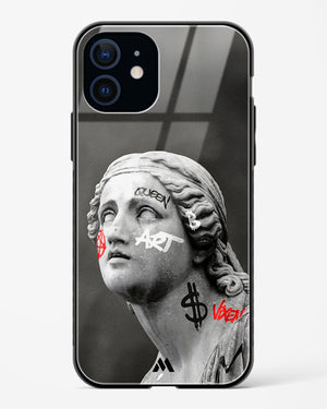 Graffiti Goddess Glass Case Phone Cover (Apple)
