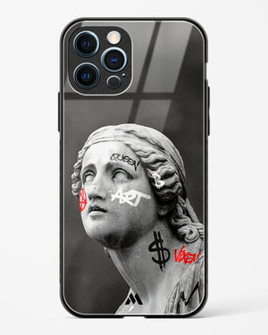 Graffiti Goddess Glass Case Phone Cover (Apple)