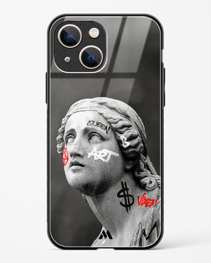 Graffiti Goddess Glass Case Phone Cover (Apple)