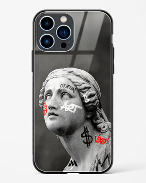 Graffiti Goddess Glass Case Phone Cover (Apple)