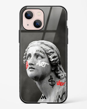 Graffiti Goddess Glass Case Phone Cover (Apple)
