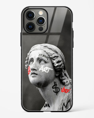 Graffiti Goddess Glass Case Phone Cover (Apple)