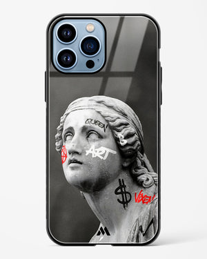 Graffiti Goddess Glass Case Phone Cover (Apple)