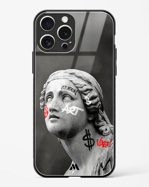 Graffiti Goddess Glass Case Phone Cover (Apple)