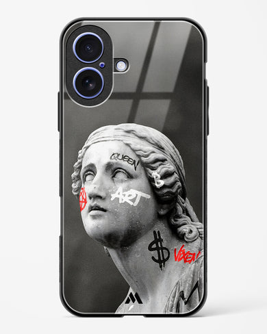 Graffiti Goddess Glass Case Phone Cover (Apple)