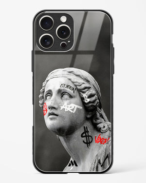 Graffiti Goddess Glass Case Phone Cover (Apple)