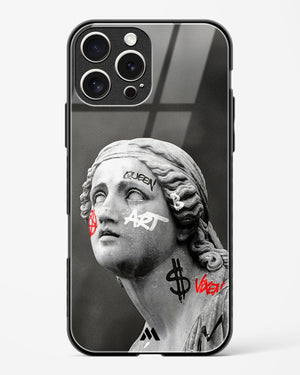 Graffiti Goddess Glass Case Phone Cover (Apple)