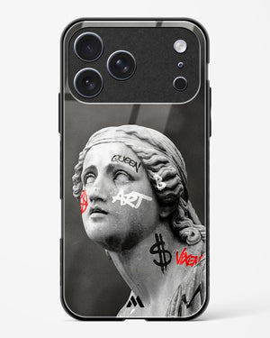 Graffiti Goddess Glass Case Phone Cover (Apple)