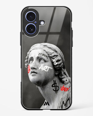 Graffiti Goddess Glass Case Phone Cover (Apple)