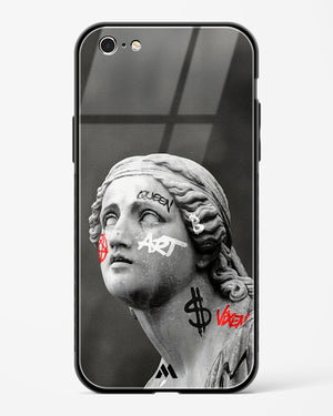 Graffiti Goddess Glass Case Phone Cover (Apple)