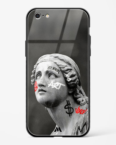 Graffiti Goddess Glass Case Phone Cover (Apple)