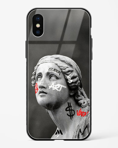 Graffiti Goddess Glass Case Phone Cover (Apple)