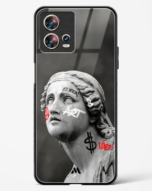 Graffiti Goddess Glass Case Phone Cover (Motorola)