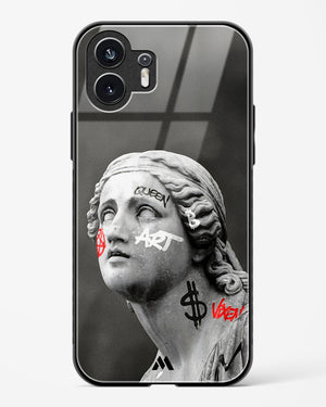 Graffiti Goddess Glass Case Phone Cover (Nothing)