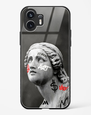 Graffiti Goddess Glass Case Phone Cover (Nothing)