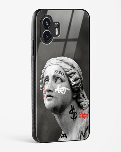 Graffiti Goddess Glass Case Phone Cover (Nothing)