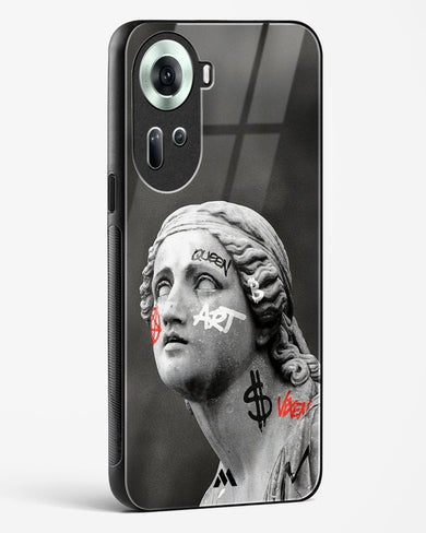 Graffiti Goddess Glass Case Phone Cover (Oppo)