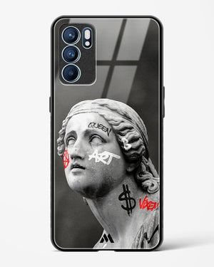 Graffiti Goddess Glass Case Phone Cover (Oppo)