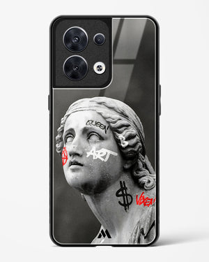 Graffiti Goddess Glass Case Phone Cover (Oppo)