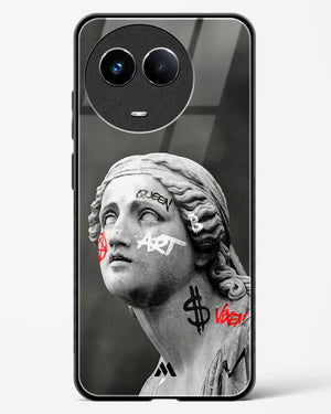 Graffiti Goddess Glass Case Phone Cover (Realme)