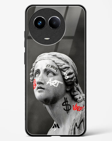 Graffiti Goddess Glass Case Phone Cover (Realme)