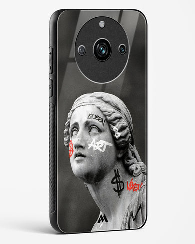 Graffiti Goddess Glass Case Phone Cover (Realme)
