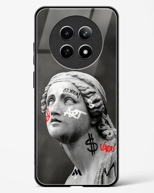 Graffiti Goddess Glass Case Phone Cover (Realme)
