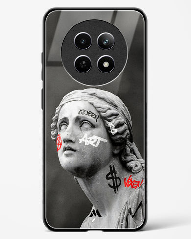 Graffiti Goddess Glass Case Phone Cover (Realme)