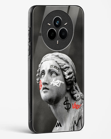 Graffiti Goddess Glass Case Phone Cover (Realme)