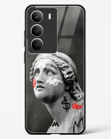 Graffiti Goddess Glass Case Phone Cover (Realme)