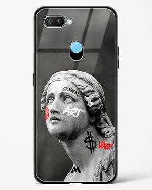 Graffiti Goddess Glass Case Phone Cover (Realme)