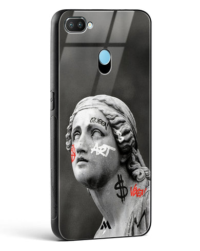 Graffiti Goddess Glass Case Phone Cover (Realme)