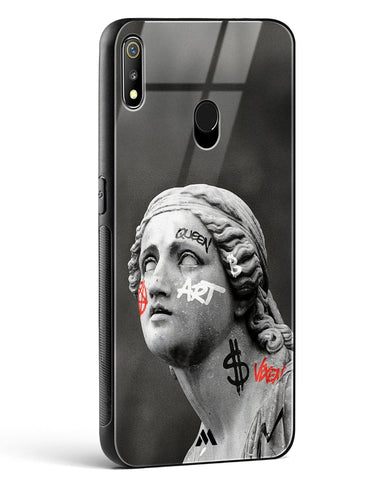 Graffiti Goddess Glass Case Phone Cover (Realme)