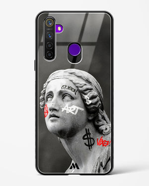 Graffiti Goddess Glass Case Phone Cover (Realme)