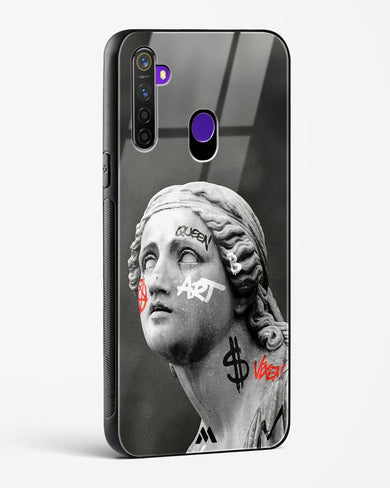 Graffiti Goddess Glass Case Phone Cover (Realme)