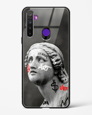 Graffiti Goddess Glass Case Phone Cover (Realme)