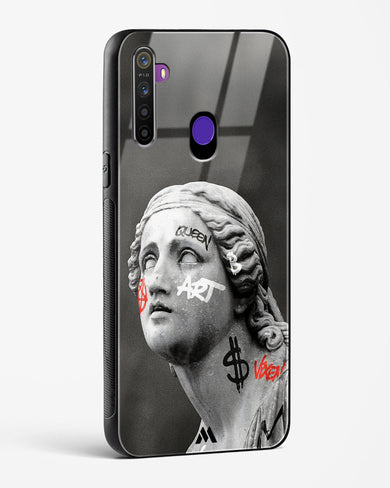 Graffiti Goddess Glass Case Phone Cover (Realme)