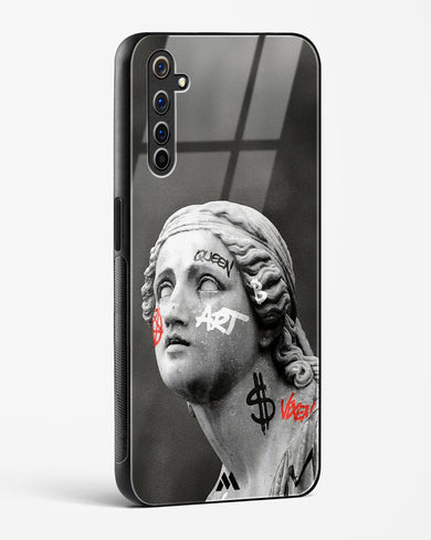 Graffiti Goddess Glass Case Phone Cover (Realme)