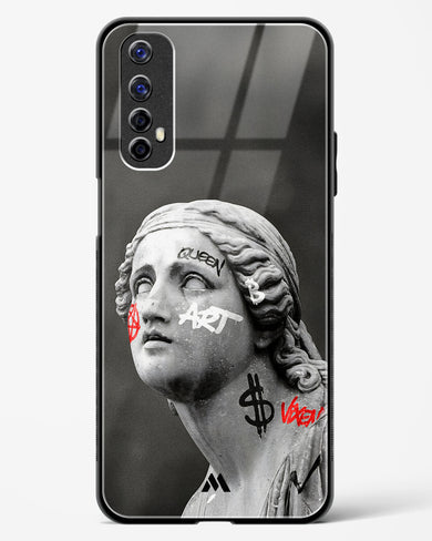 Graffiti Goddess Glass Case Phone Cover (Realme)