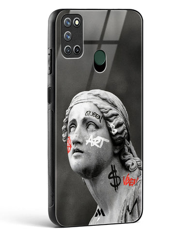 Graffiti Goddess Glass Case Phone Cover (Realme)