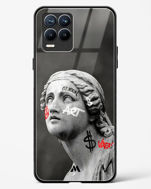 Graffiti Goddess Glass Case Phone Cover (Realme)