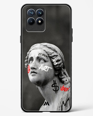 Graffiti Goddess Glass Case Phone Cover (Realme)