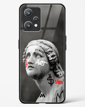 Graffiti Goddess Glass Case Phone Cover (Realme)
