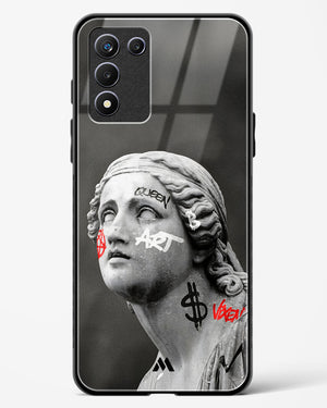 Graffiti Goddess Glass Case Phone Cover (Realme)