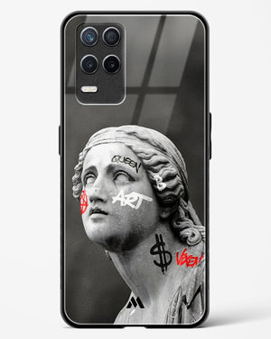 Graffiti Goddess Glass Case Phone Cover (Realme)