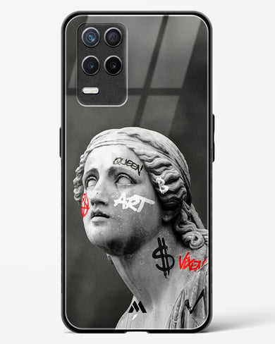 Graffiti Goddess Glass Case Phone Cover (Realme)