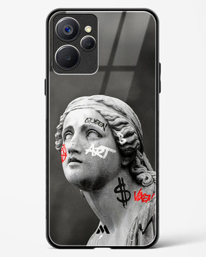 Graffiti Goddess Glass Case Phone Cover (Realme)