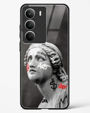 Graffiti Goddess Glass Case Phone Cover (Realme)